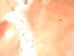 Busty Hottie Washes Her Tight Body