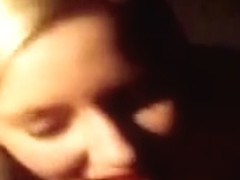 Blonde Blowjob And Consume