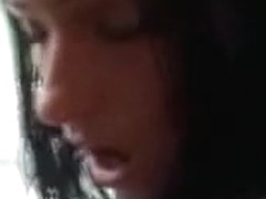 POV fucking his darksome lengthy haired hot wench