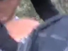 School slut fucks a classmate in the forest, while a friend captures it !!!