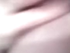 Girlfriend stretching and rubbing her loose juicy cunt