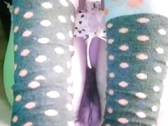 girl with hot body plays dildo