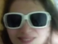 My overweight ex Laura oral sex and facial