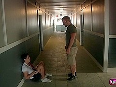 Hot twink Dylan Drive vs hairy and horny bear Dirk Caber