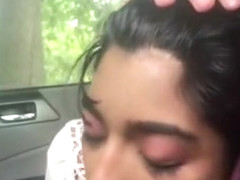 Beautiful Paki GF sucks BF BWC cumsjot with audio