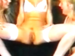 Lesbian piss and shave scene