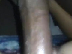 EBONY TEEN PUSSY GRIPPING MY DICK