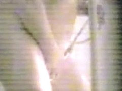 Plump woman masturbate in the shower.