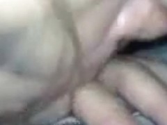 Engulfing his shlong in truck