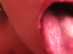 Wifey likes the smack of his cum