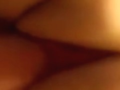 This is a closeup of me having a fun lunch break with my horny neighbors.