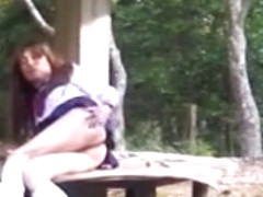 School gurl peachpie after class