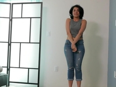 Natural Beauty Has Squirting Orgasms At What She Thought Was Job Interview