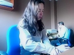 office anna secret movie scene on 01/20/15 09:52 from chaturbate