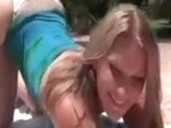 Nasty Blonde Whore Gets Horny Showing