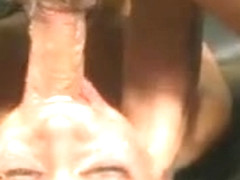 Brunette Amateur Girl Getting Her Mouth And Pussy Roughed Up