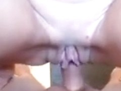 POv ding-dong riding ends with a creampie
