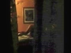 Hotel couple spy in holiday