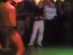 A male stripper dances for my friend in a club in hidden cam