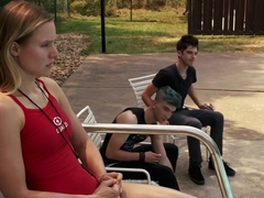 Kristen Bell and Mamie Gummer - The Lifeguard (2013)