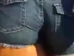 Candid Booty Shorts Thick Legs Big Ass