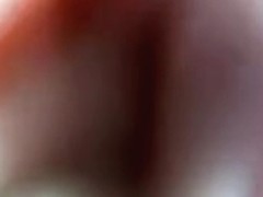 Me licking like crazy a huge hammer