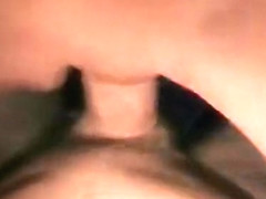 Closeup oral and riding