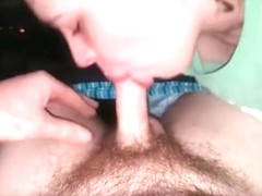 Exotic exclusive oral, brunette, blowjob sex scene