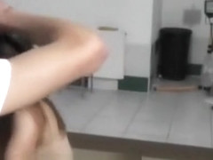 Stunning teen lapdances for horny boy