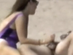 Voyeur beach sex