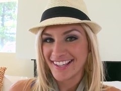 Blonde girl Kaycee Brooks likes to fuck