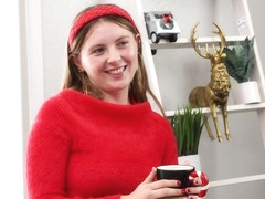 Santa Cock Is Cumming To Town - Zoey Zimmer