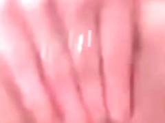 Mature plays in her lounge