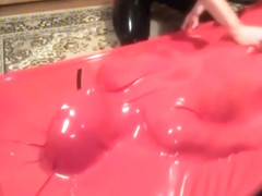 Guy In Vacbed Forced To Cum