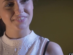 Brunette Rebecca Volpetti gets that anal doze from boyfriend