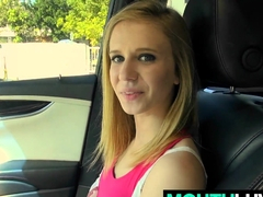 Rachel James needs something to suck on