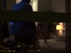 hotel voyeur having sex in window
