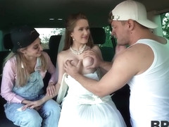 Babe Smut With Horny Nicole Sweet And Michael Fly From Bride