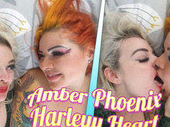 Climax With Us With Amber Phoenix And Harleyy Heart