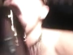 Dildoing my twat in a nasty amatur porn video