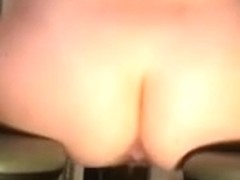 Hawt wife cumming on her BBC fuck machine