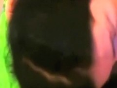 Cute wife fucking in her sexy red suit