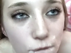 Lily - 8 men gangbang