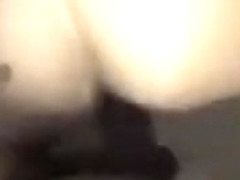 Dark cum on legs that are white