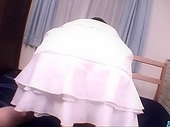 Kanon Hanai sucks cock and gets fucked hard