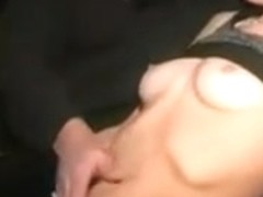 redhead slut goes wild in porn theatre