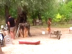 Amazing BBW, Outdoor xxx scene