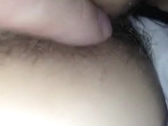 Astonishing close up love tunnel ramming act