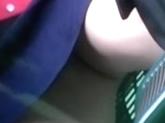 Looking at thighs of married woman