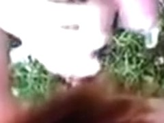 Legal Age Teenager cutie Sucks 2 weenies in public woods on home episode